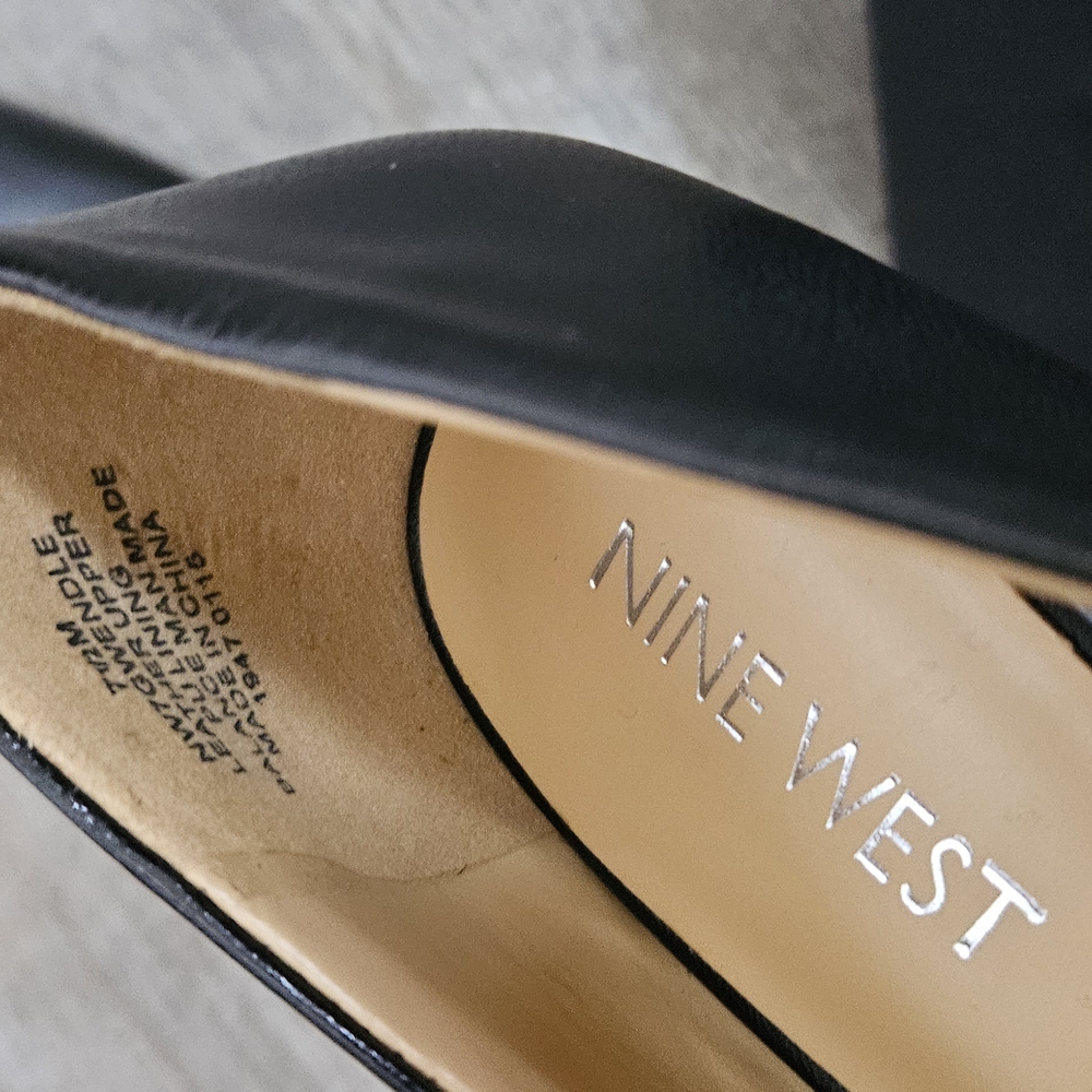 Nine West Black Heels Elegant Design